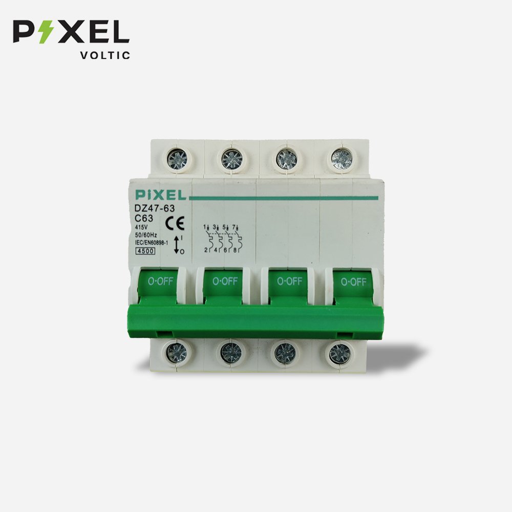 4 Pole AC MCB Breaker