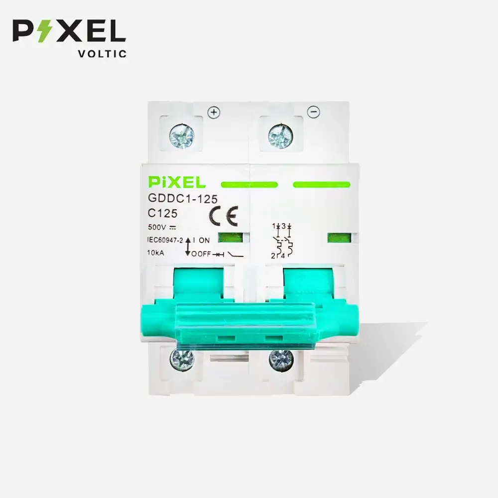 2 Pole DC MCB (Battery Breaker)